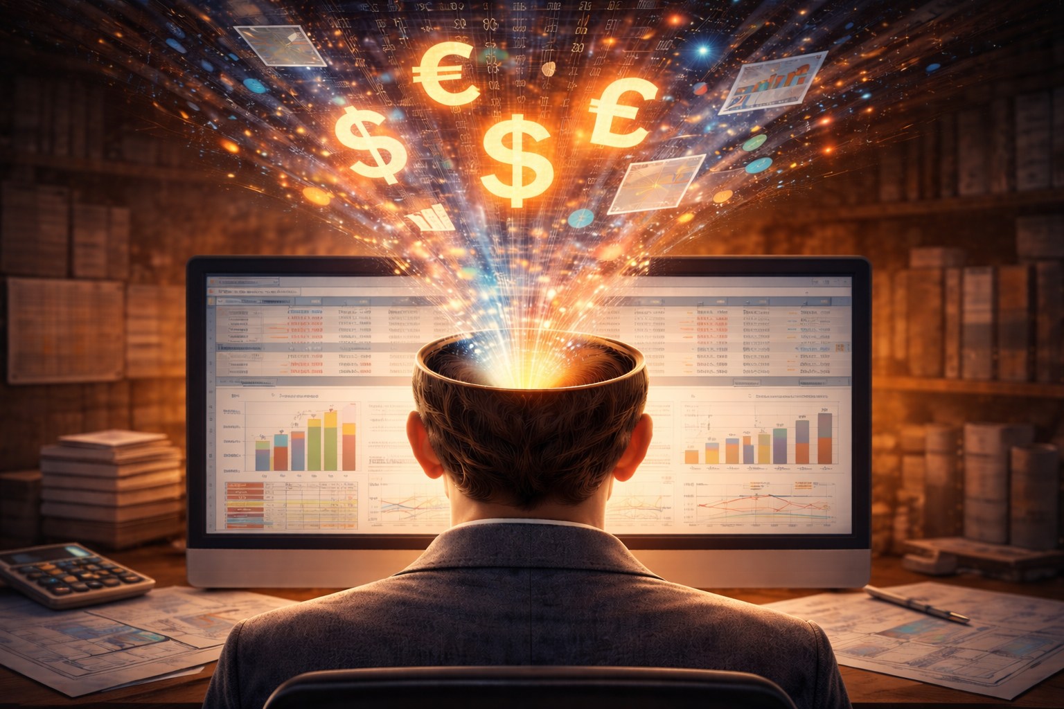 Risk and opportunity represented as commercial insight emerging from a live cost plan